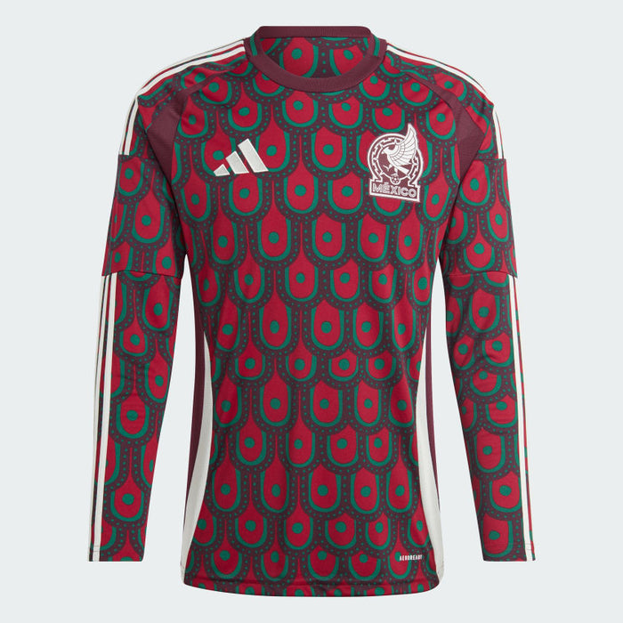 24/25 ADIDAS Mexico Men's Replica Home Long Sleeve Jersey - IP6381