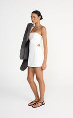 Mariza Mini Dress (White)