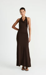 Jairo Maxi Dress (Chocolate)