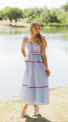 Texas Girl Sleeveless Midi Dress
