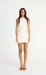 Robin Mini Dress (Oat)