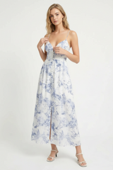 Porcelain Midi Dress
