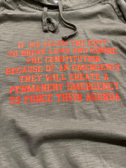 Keep Complying Thin Hoodie