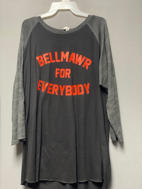 3/4 Sleeve Baseball Shirt