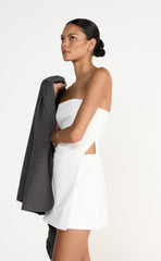 Mariza Mini Dress (White)