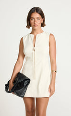 Caisey Mini Dress (Oat)