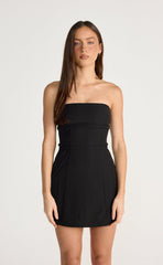 Flint Mini Dress (Black)