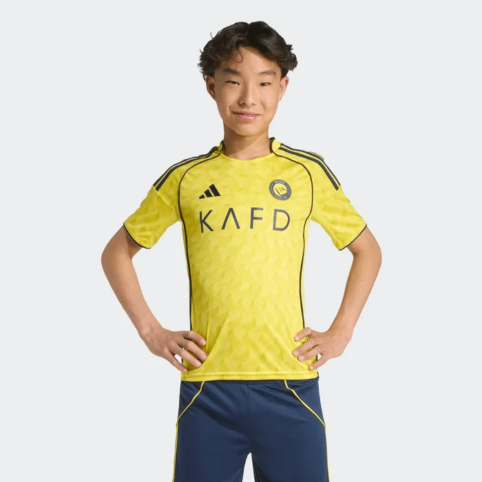 ADIDAS Al Nassr FC Youth Home "CR7" Jersey 25/26 - JN7981