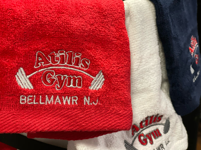 Atilis Barbell Logo Towel