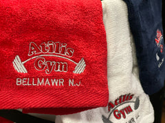 Atilis Barbell Logo Towel
