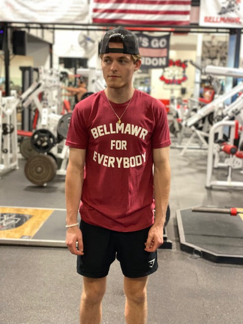 XS / Maroon/White