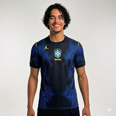 Brazil away jersey Originall logo &Fabric