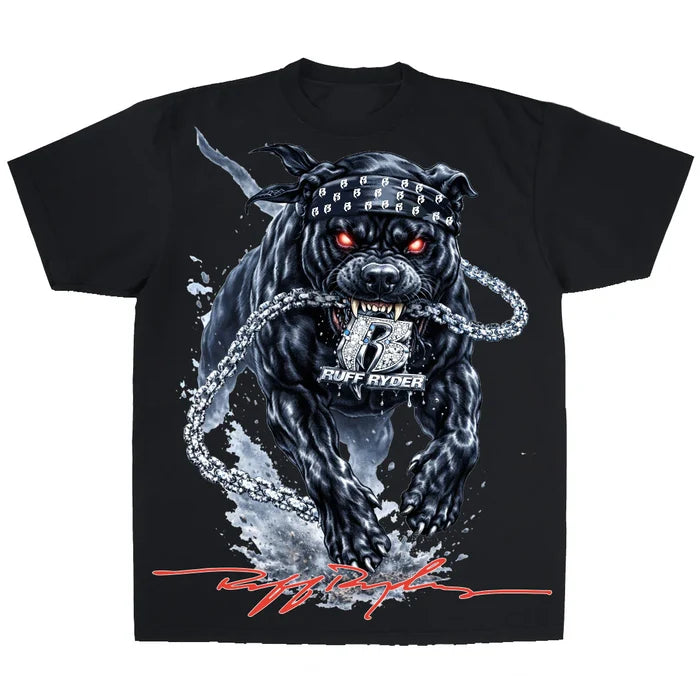 Dog off the Chain (HEAVY WEIGHT BOX FIT T-SHIRT)