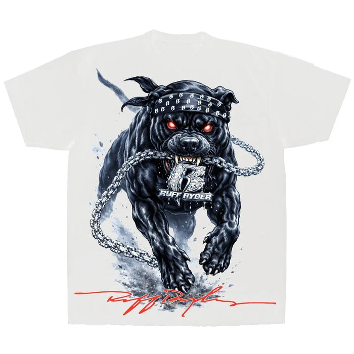 Dog off the Chain (HEAVY WEIGHT BOX FIT T-SHIRT)