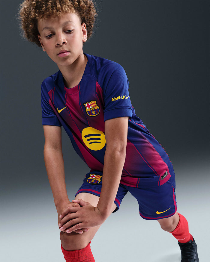 NIKE FC Barcelona Youth Home Jersey 25/26 - HJ5287 456