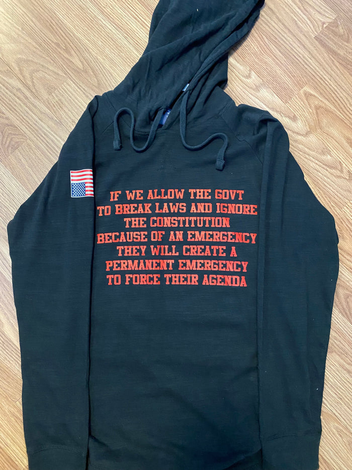 Keep Complying Thin Hoodie