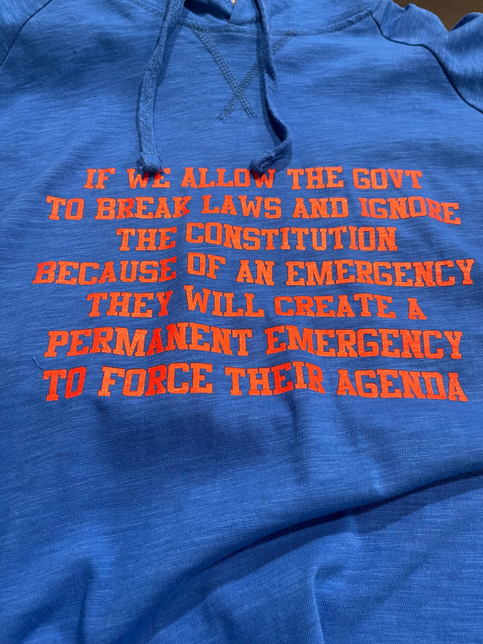 Keep Complying Thin Hoodie