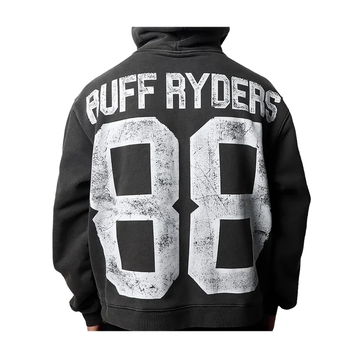 KIY Studios X Ruff Ryders "Ride or Die Vol.1" Black Hoodie