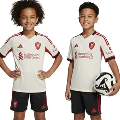 Liverpool Kids Away Kit 2025/2026 – Official Design & Premium Quality