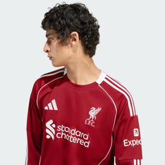 ADIDAS Liverpool Men’s Home LS Jersey 25/26 - JV6456