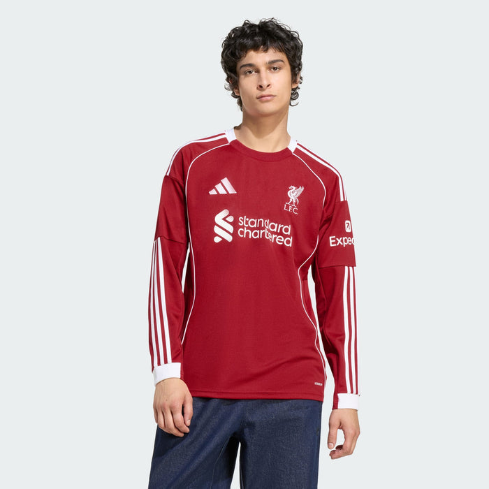 ADIDAS Liverpool Men’s Home LS Jersey 25/26 - JV6456