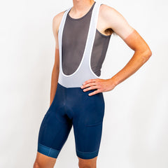 Navy Bibs Ultimate Short Inseam