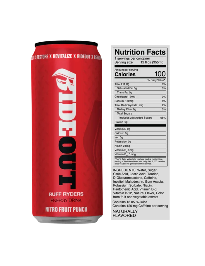 Rideout Energy Drink