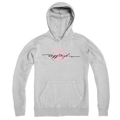 RR Signature Pink Ribbon Hoodie - Ash