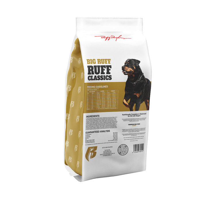 Ruff Classics: Big Ruff | Lean Dog: Chicken Meal & Brown Rice - 20 lb.