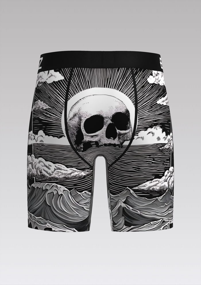 Skull Tide - Men's Boxer Briefs