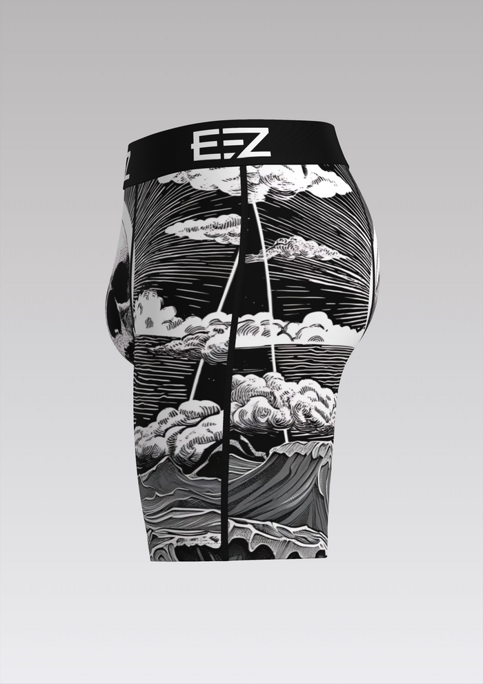 Skull Tide - Men's Boxer Briefs