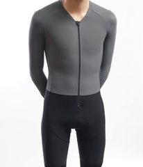 The Gray Long Sleeve Road Suit