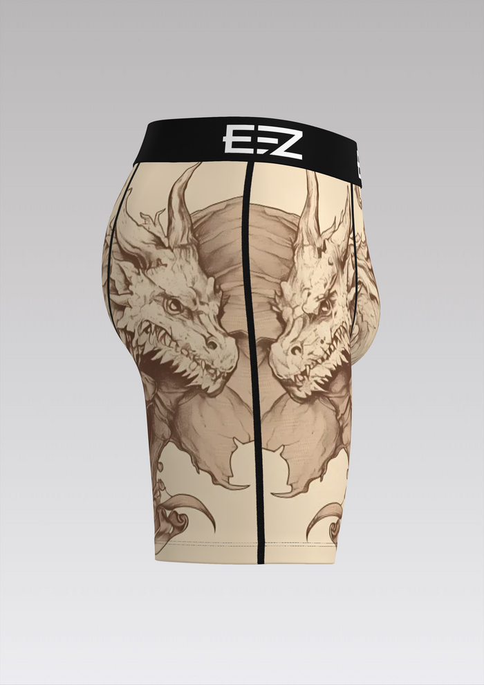 Vintage Dragon - Men's Boxer Briefs