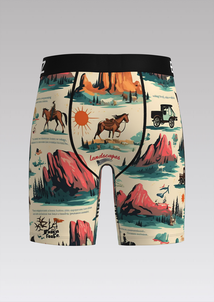 Wild Frontier - Men's Boxer Briefs