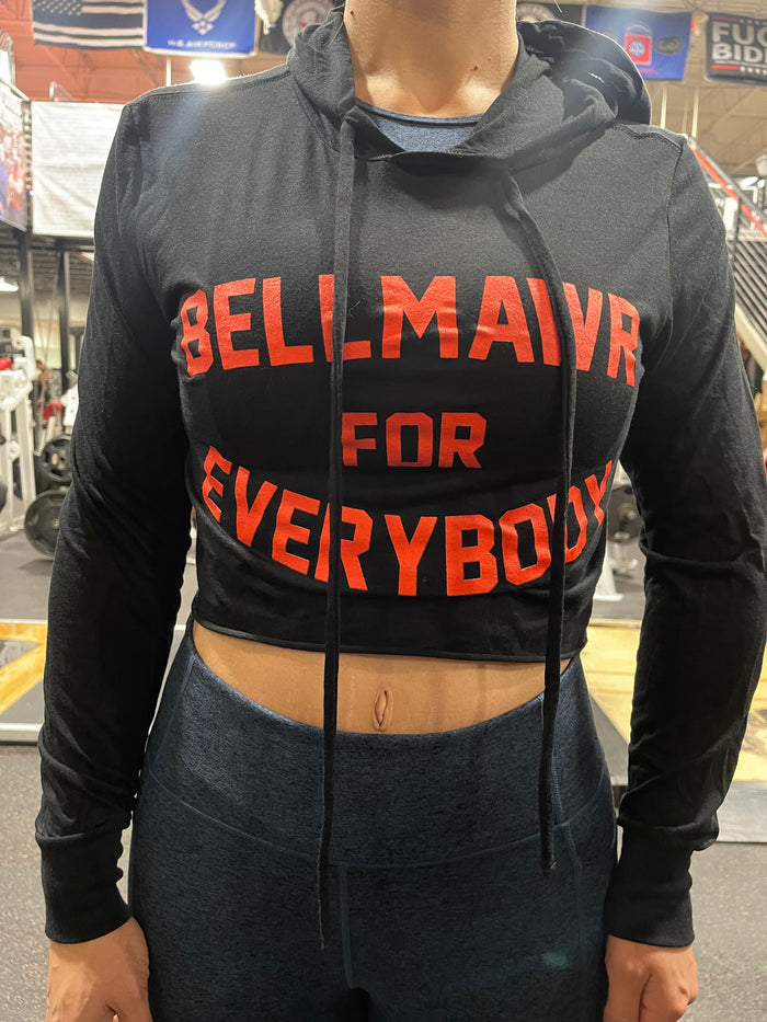 Women’s Thin Crop Top Hoodie