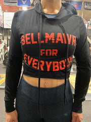 Women’s Thin Crop Top Hoodie